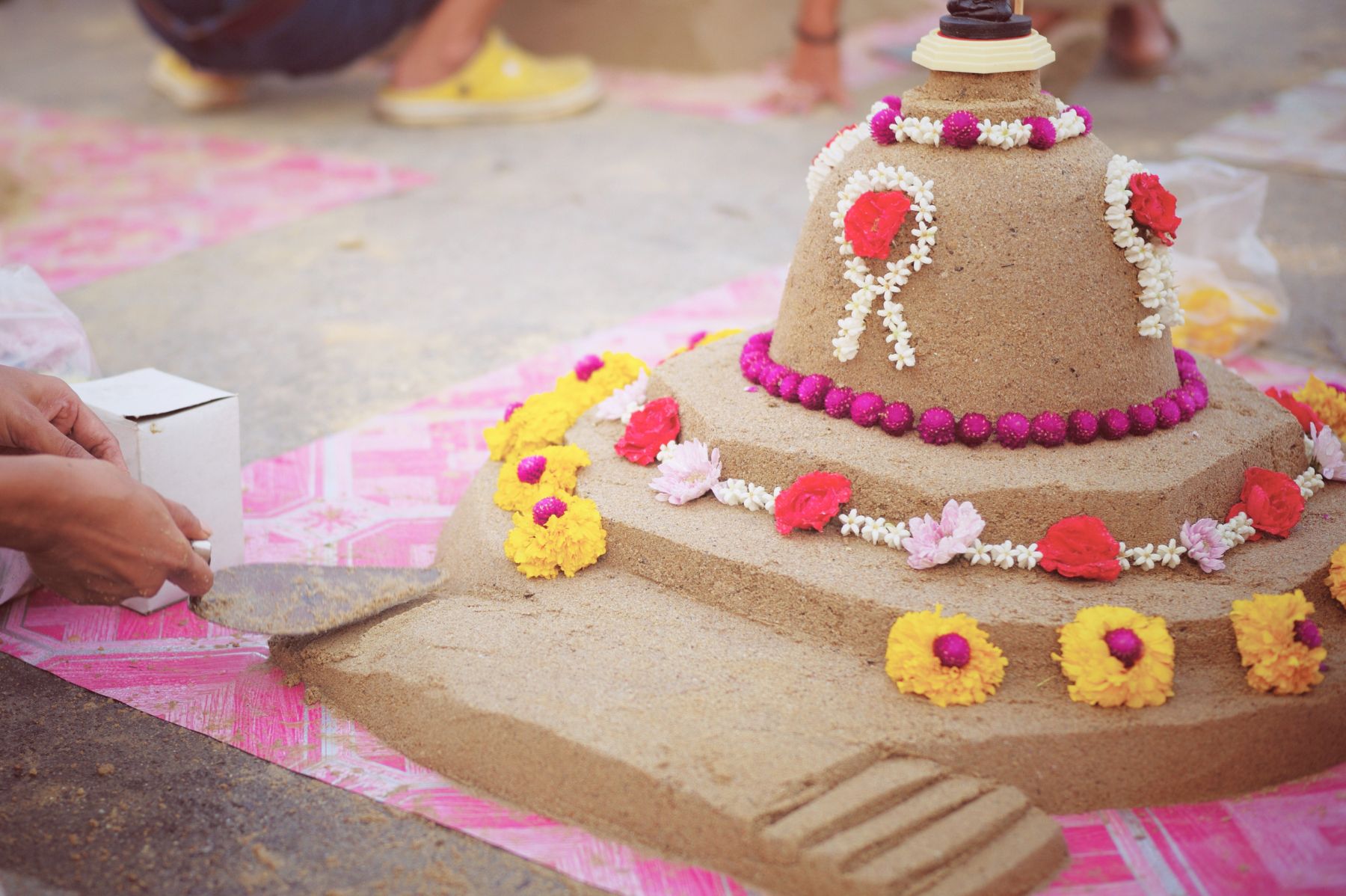 Sand Pagoda Building
